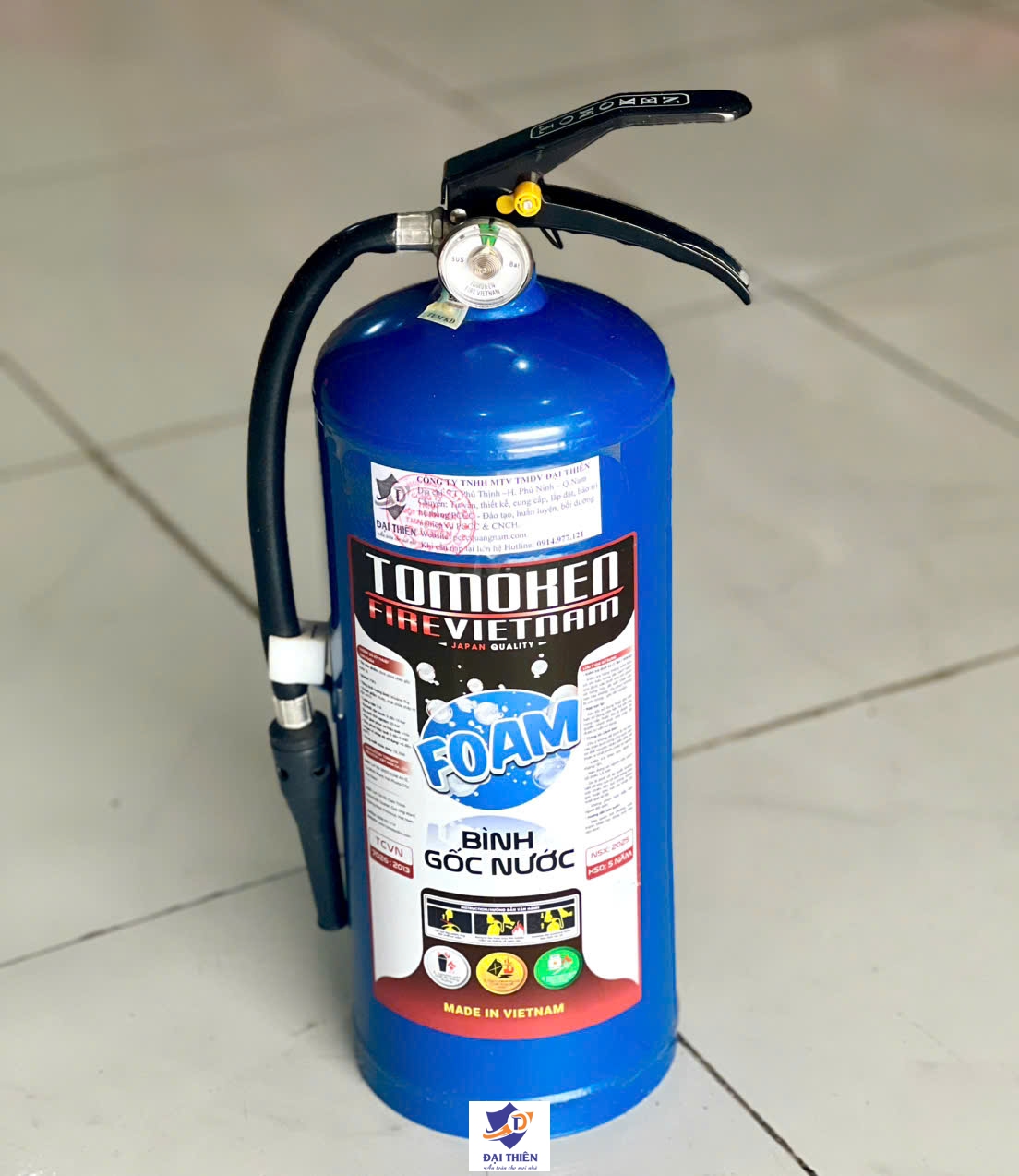 BÌNH CHỮA CHÁY GỐC NƯỚC 3 LÍT TOMOKEN